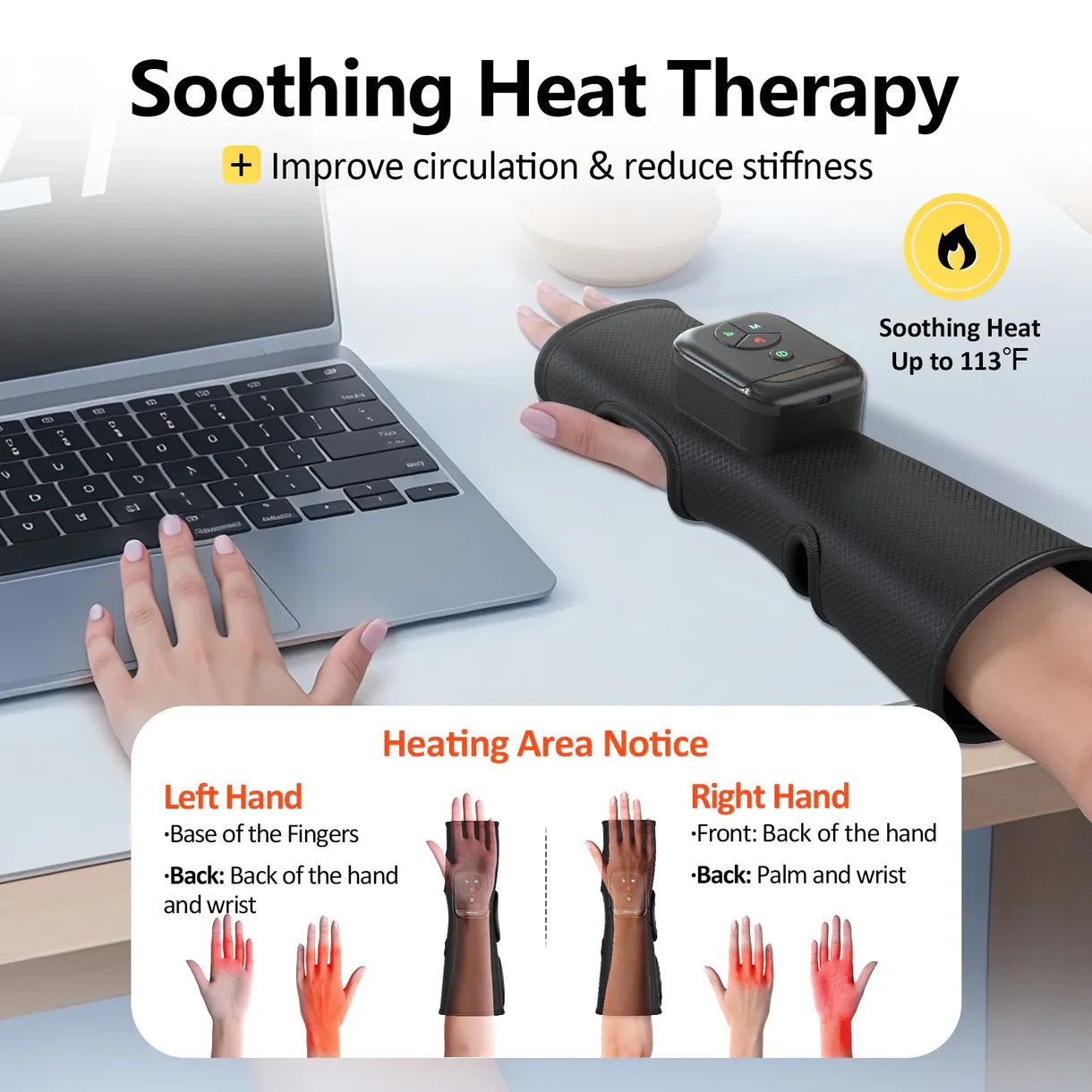 Forearm Heated Compression Massager