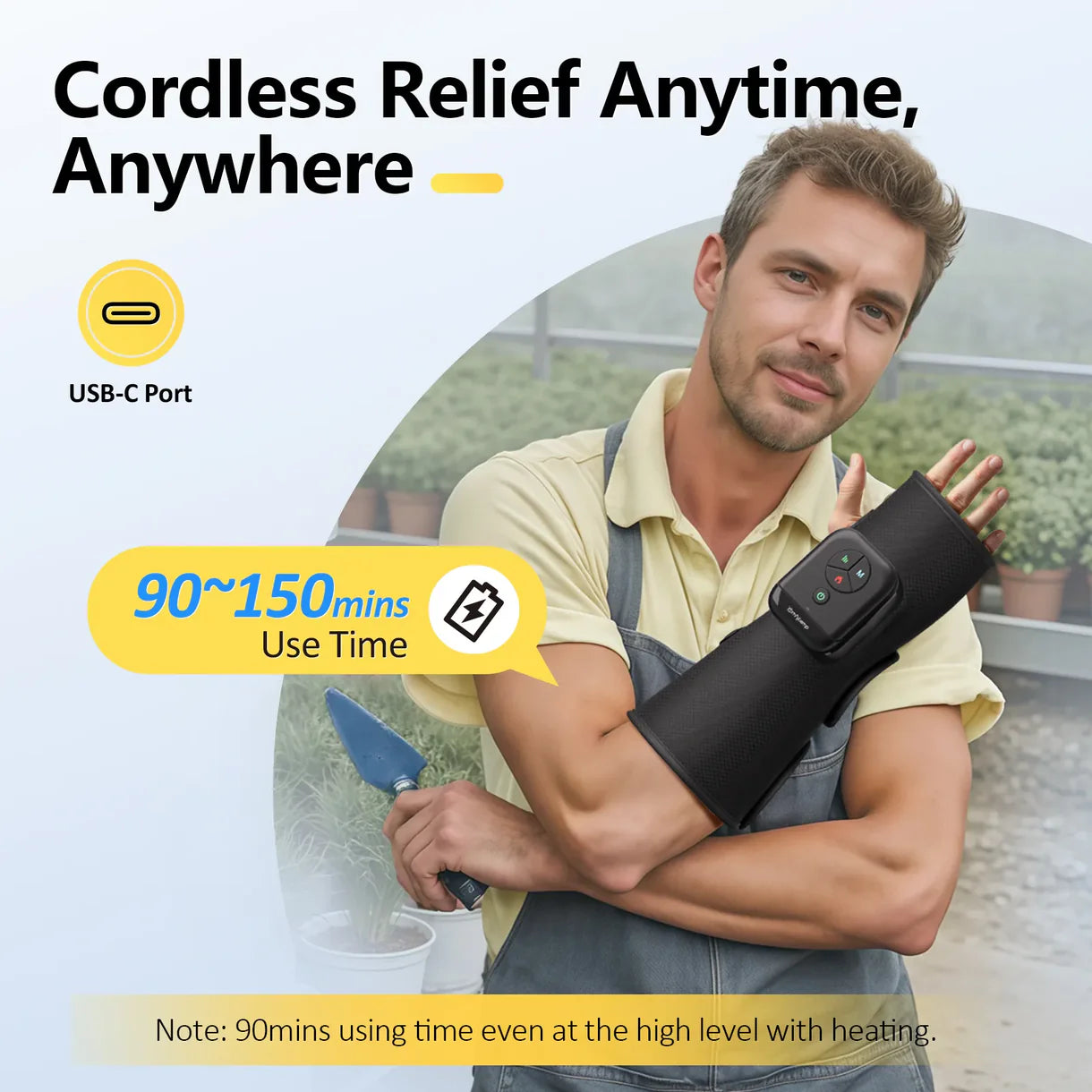 Forearm Heated Compression Massager